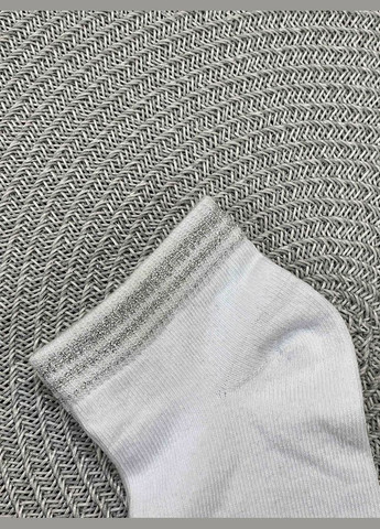 Белые носочки детские белые с люрексом Kidstep (322388662)