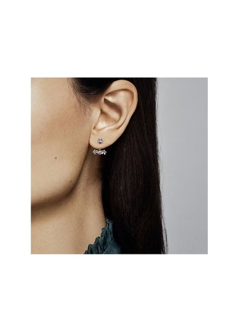 Сібні сережки Пандора кульчики «Сонечко» 297123NLC Kabluchka (355345267)