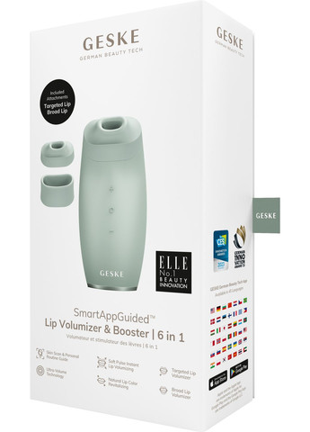 Устройство для увеличения объема губ Lip Volumizer&Booster 6в1 green GESKE (341526282)