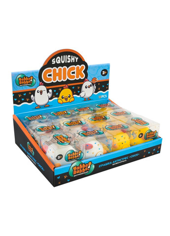 Антистрес玩具 божевільні курчата Chick Yabba Dabba, набір 12 шт. в асортименті - No Brand YD2514 (371926030)
