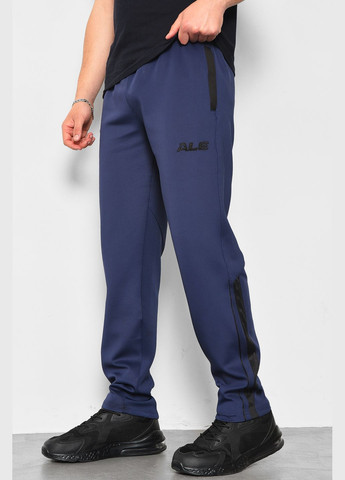 Спортивні штани чоловічі синього кольору Let's Shop (290663422)