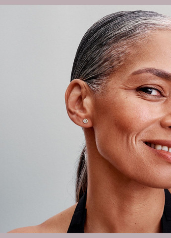 Срібні сережки Круглий ореол No Brand (334305780)