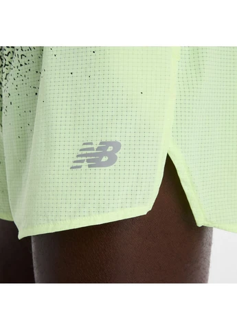 Чоловічі салатові шорти RC Ultra Light Printed 3'' 50 (L) (MB6140TLAFG) New Balance MB6140TL (392841912)