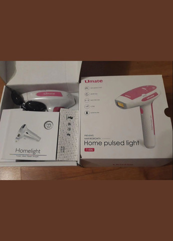Лазерный фотоэпилятор UMATE Home pulsed light T006, эпилятор для лица и тела UMAX (363321106)