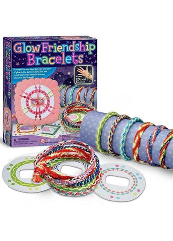 Набір для творчості Сяючі браслети () 4M 00-04662 (336481159)