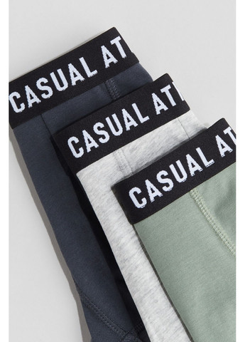 Трусики-боксери для хлопчика 0767123-118 сірий H&M (353828776)