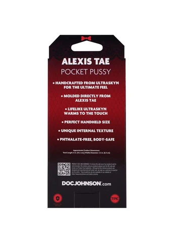 Мастурбатор Вагина порноактрисы Alexis Tae бежевого цвета Doc Johnson (400737373)