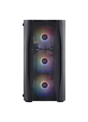 Корпус X3-M-BK-4F1 Black без БП 1STPLAYER (351855687)