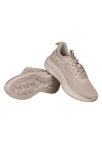 Женские кроссовки из текстиля повседневные Baas бежевые демисезоны (301350720)