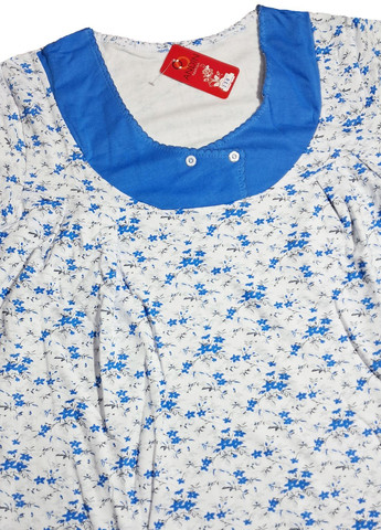 Женская ночная рубашка тёплая на флисе хлопок (230) ANDIN (369161279)