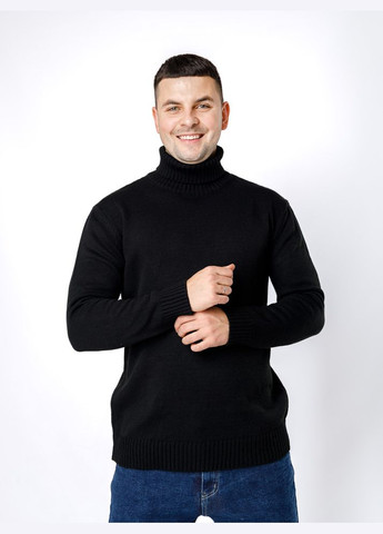 Черный зимний мужской свитер цвет черный cb-00233234 St.CRX