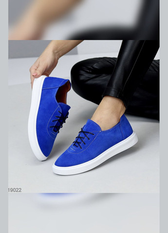 Синие демисезонные невероятные женские кроссовки No Brand