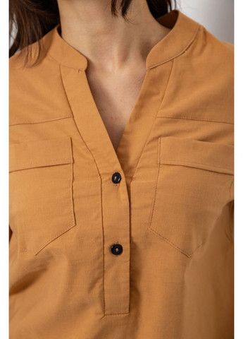 Коричнева блуза однотонна,, 230r96 Ager