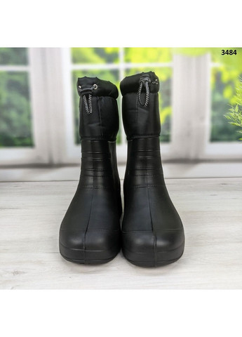 Чоботи чоловічі чорні піна рибальські плащівка хакі дубок Gipanis (366341479)