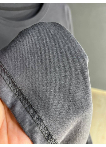 Футболка жіноча YIGOU 23 напис малюнок кролик оверсайз подовжена one size No Brand - (319627280)