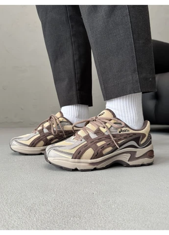 КРОССОВКИ ЖЕНСКИЕ ASICS GEL-PRELEUS BEIGE/BROWN/GREY АСИКС ГЕЛЬ СЕРЫЕ No Brand серые демисезоны (392025113)