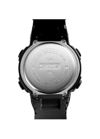 Мужские наручные часы 1560BK watch (Black) Skmei (322334144)
