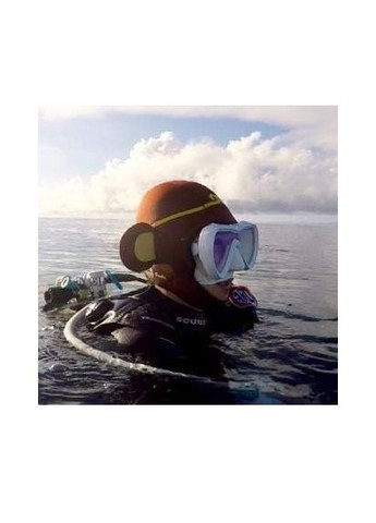 Капюшон для подводного плавания, снорклинга. Amazon коричневый