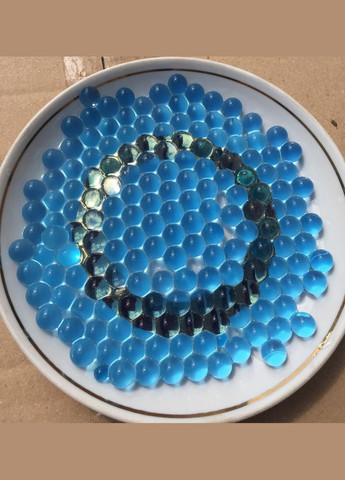 Пульки водяні, гелієві, гідрогелеві для іграшкової зброї (5-9мм) No Brand (302386024)