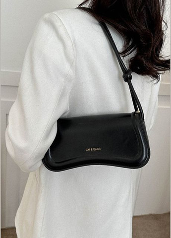 Женская сумка 3973 багет черная No Brand (303323031)