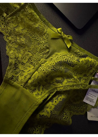 Трусики Belle зелені останнє фото Hunkemoller (365291048)