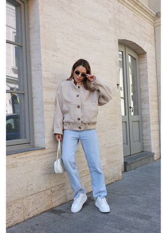 Жіночий бомбер на гудзиках (366226462)