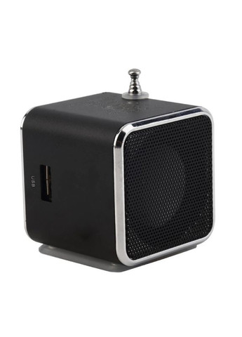 Портативная колонка, c Fm-радио, Bluetooth, Разъемами micro SD/TF/USB, RGB-подсветка, TD-V26, черная Lem Berger (315719762)