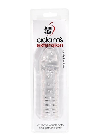 Подовжуюча насадка на пеніс A&E ADAMS EXTENSION Adam & Eve (372150192)