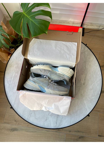 Кроссовки женские Nike V2K Run Light Iron Ore Grey | Найк В2К Рантек серые No Brand серые демисезоны (362035200)