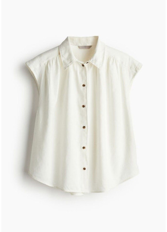 Молочная повседневный рубашка H&M