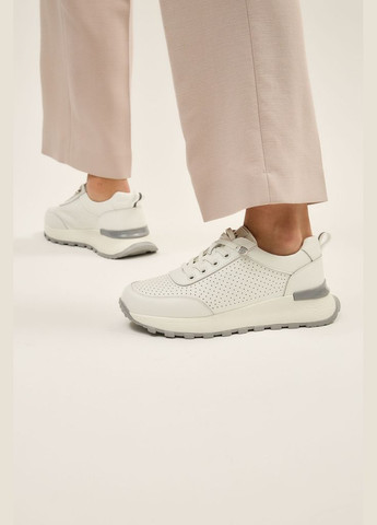 Белые демисезонные кроссовки 186660 Lonza