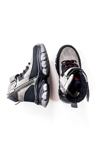 Зимові черевики 26 р 17,2 см сірий артикул З209 Clibee (308211441)