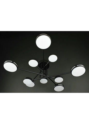 Люстра светодиодная потолочная LED светильник для квартиры на потолок лэд 27936 Черный 25х90х90 см. Sunnysky (335974751)