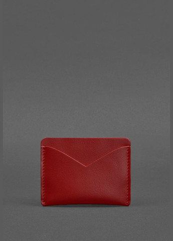 Жіноча шкіряна візитниця 5.0 червона Краст (A-027470) BlankNote (328444812)
