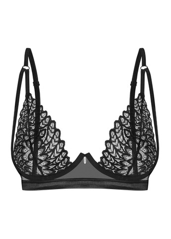 Чёрный бюстгальтер Obsessive