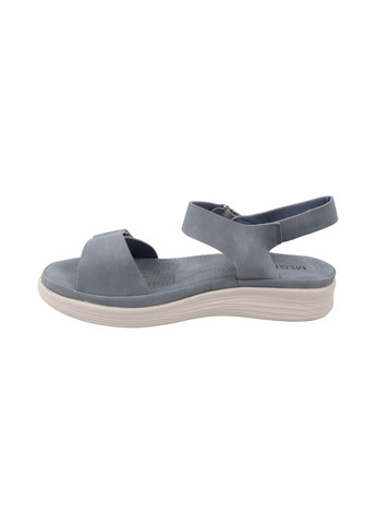 Голубые босоножки женские голубые на платформе Meglias