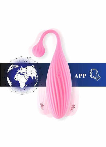 Смарт віброяйце Primo Wine Рожевий — Смарт вібратори Svakom (298400760)