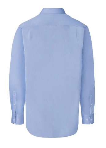 Голубой классическая рубашка однотонная Nobel League