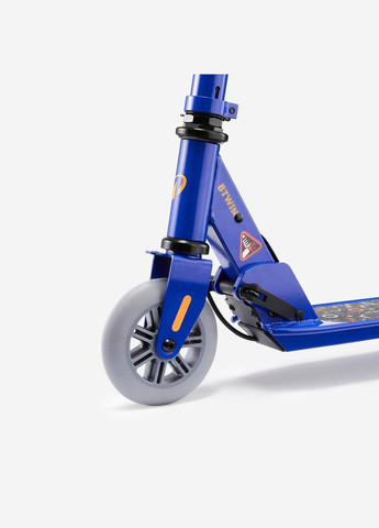 Самокат детский Play 5 с тормозом синий/оранжевый - Без размера Oxelo (322528607)