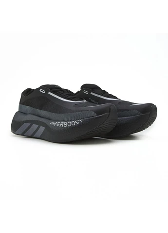 Черные демисезонные кроссовки мужские adidas hyperboost edge black адидас хипербуст едж блак черные No Brand