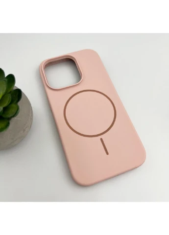 Чохол для смартфона Silicone Case Magnetic для Apple iPhone 15 Pro Max 19, Pink Sand Cosmic (382360015)