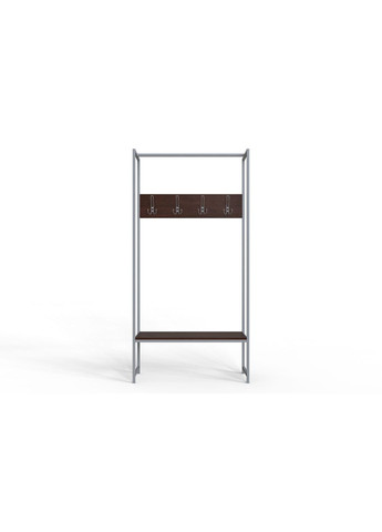 Вішалка модульна підлогова Треліс 12 180x90x38 сірий ДСП Венге 16мм (FRD-105515) Ferrum-decor (353498669)