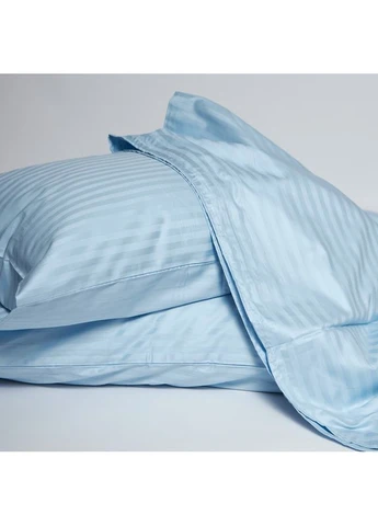 Набор (простыня 200х220 + 2 наволочки 50х70) Satin Stripe (MS-880000691) Moon&Star Ocean Calm (359376284)