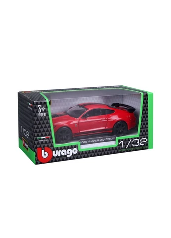 Автомодель Ford Shelby GT500 Street Fire 1:32 Червона Bburago (398202501)