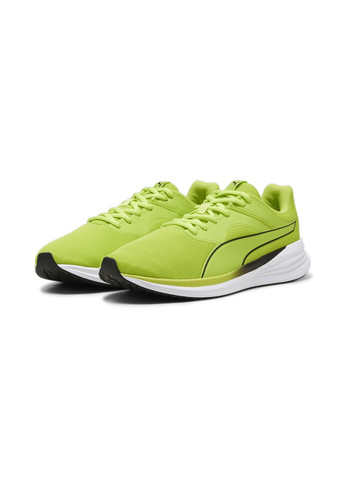 Зеленые всесезонные кроссовки transport running shoes Puma