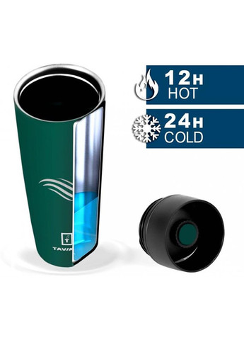 Термопляшка 460 мл матовий + 2 ущільнювальних кільця (190460108) Tavialo (370619162)