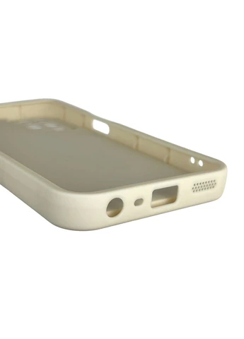 Чехол силиконовый Soft Touch с 3D принтом для A54 4G молочный (Полная защита камеры) Oppo (371653035)
