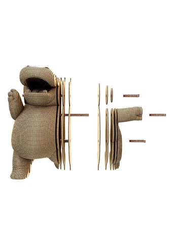 Картонний конструктор " 3D Puzzle SAFARI TRIO" колір різнокольоровий CB-00287129 Cartonic (365411415)