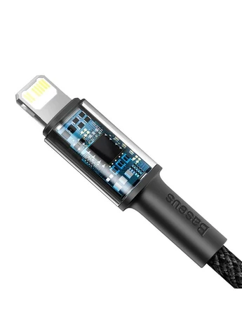 Кабель High Density Braided Fast Charging Data Cable Type-C to iP PD 20W 1m Black Baseus (388967650)