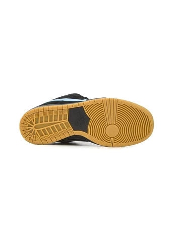 Чорні кросівки чоловічі nike sb dunk low black blue найк сб данк чорні демісезон No Brand